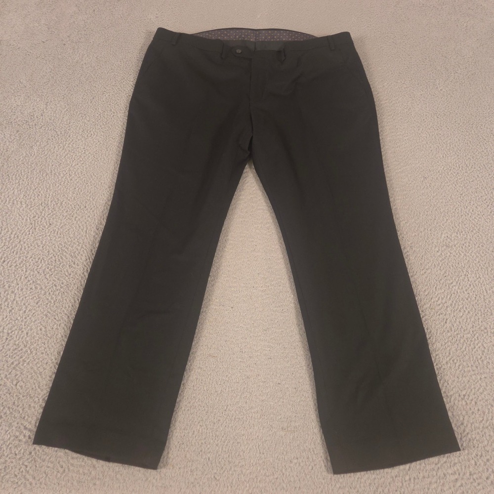 Lauren Ralph Lauren Pants Mens 42x30 Black Total Comfort Straight Leg Stretch